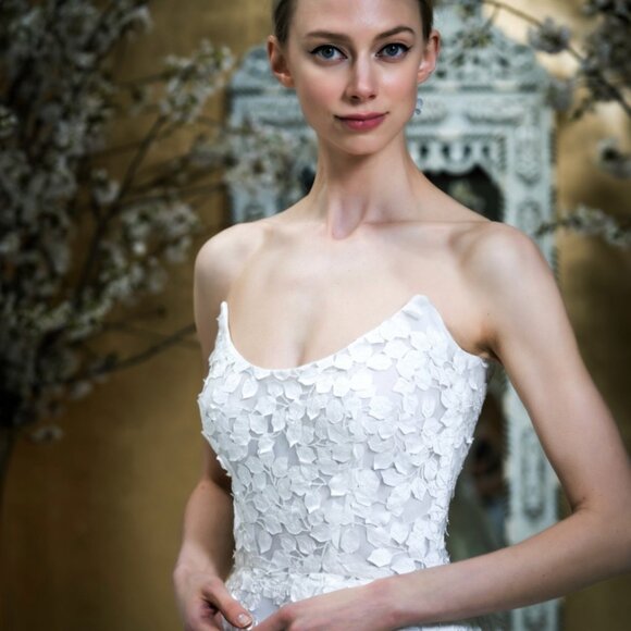 Reem Acra "Blooming Collection" 2024 Spring Size 10 - Picture 5 of 8